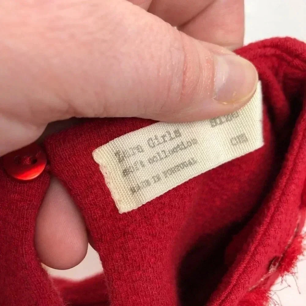 Zara Girls‎ red dress size 4 years